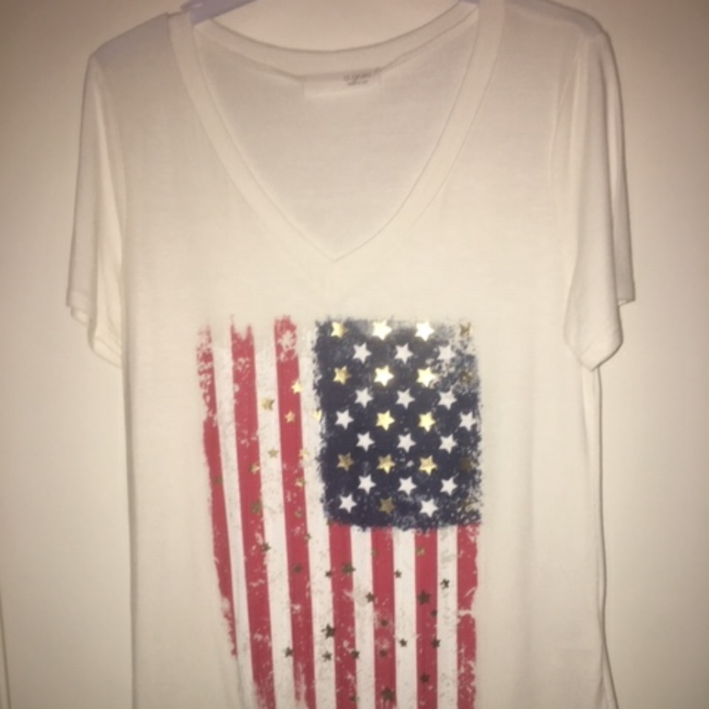 a.gain flag print top